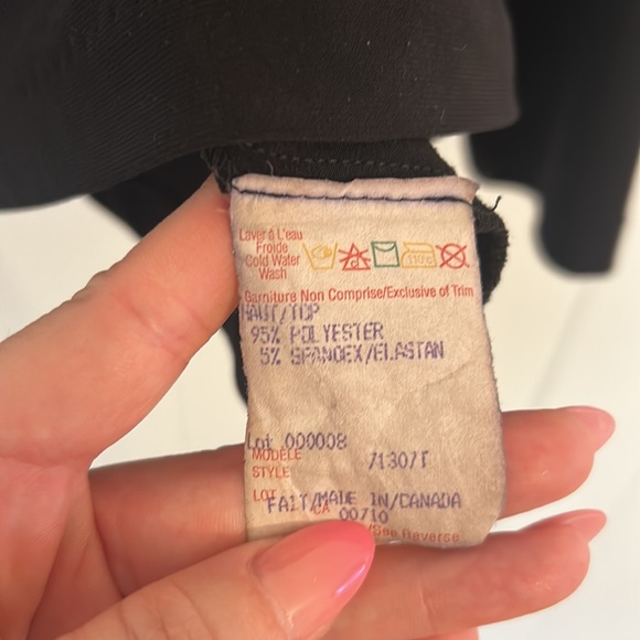 JOSPEH RIBKOFF black shirt - Picture 3 of 4